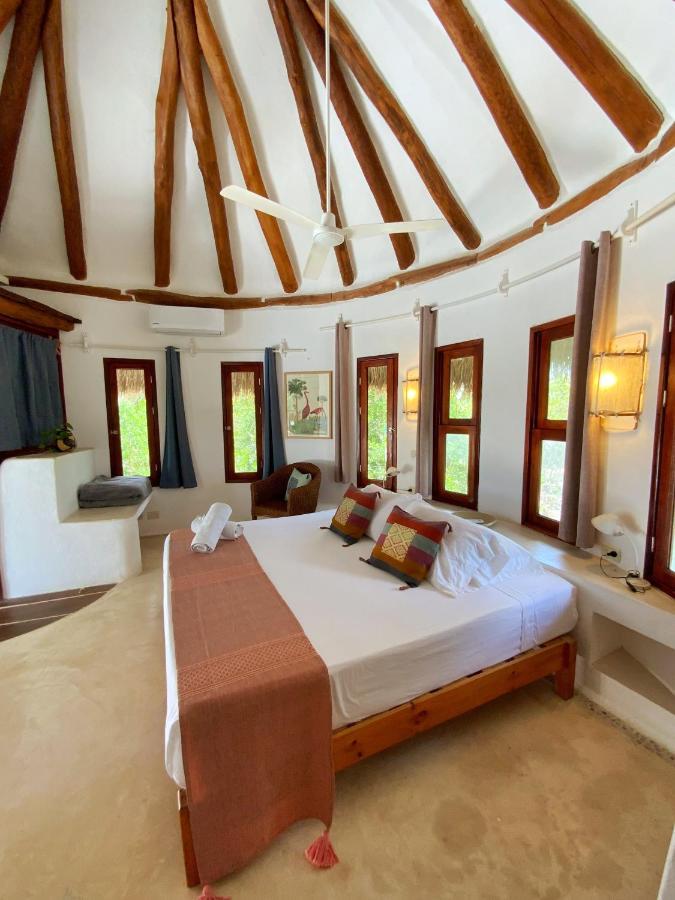 Villa Casa Cacahuate Holbox-Casa Entera Con Jardin-Whole House With Garden Extérieur photo