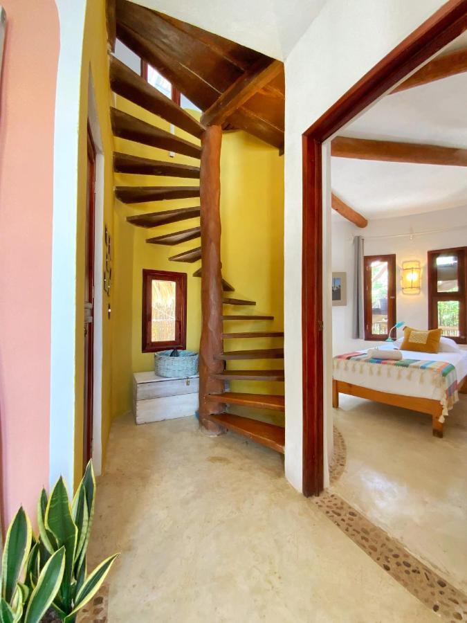Villa Casa Cacahuate Holbox-Casa Entera Con Jardin-Whole House With Garden Extérieur photo