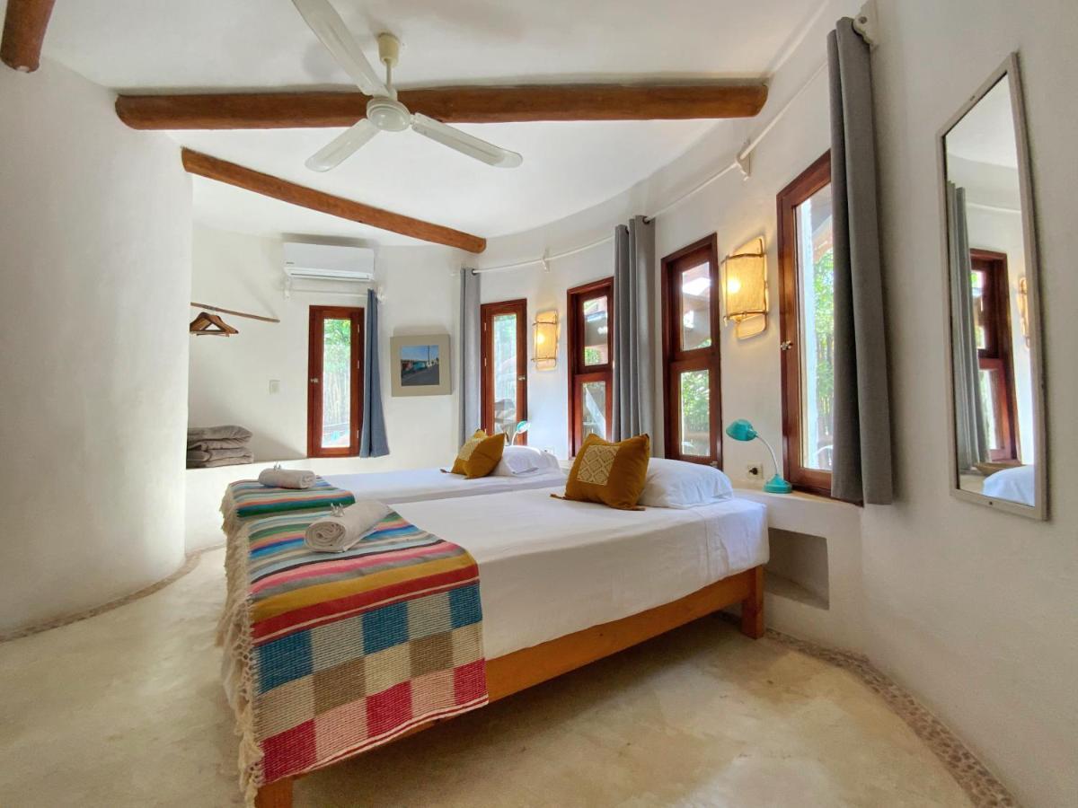 Villa Casa Cacahuate Holbox-Casa Entera Con Jardin-Whole House With Garden Extérieur photo